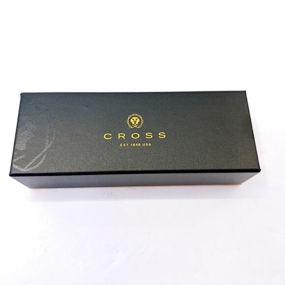 ❌SOLD❌ A.T. Cross Company ATX Basalt Black Ballpoint Pen 882-3 NEW Retail: $85 - Picture 7 of 11